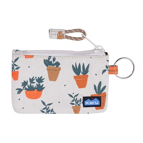 Image of KAVU Stirling Double Sided Slim Cotton Canvas Zip Wallet