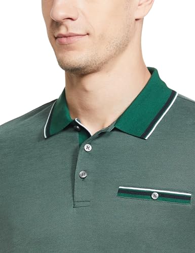 Image of Marks & Spencer Mens Solid Modal Blend Collared Neck Regular Fit Polo Shirt