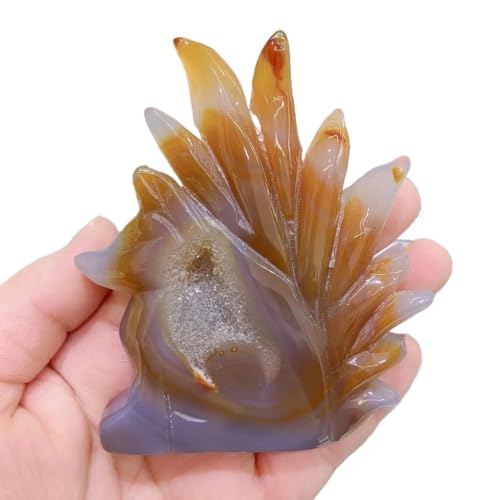 Statue renard en agate : Rompez la monotonie de votre décoration