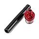QWORK 6Pcs Motorrad Kraftstofftank Tankdeckelventil, Tankdeckel Entlüfter Schlauch Für ATV Dirtbike Pack Rohr Motorrad, Rot