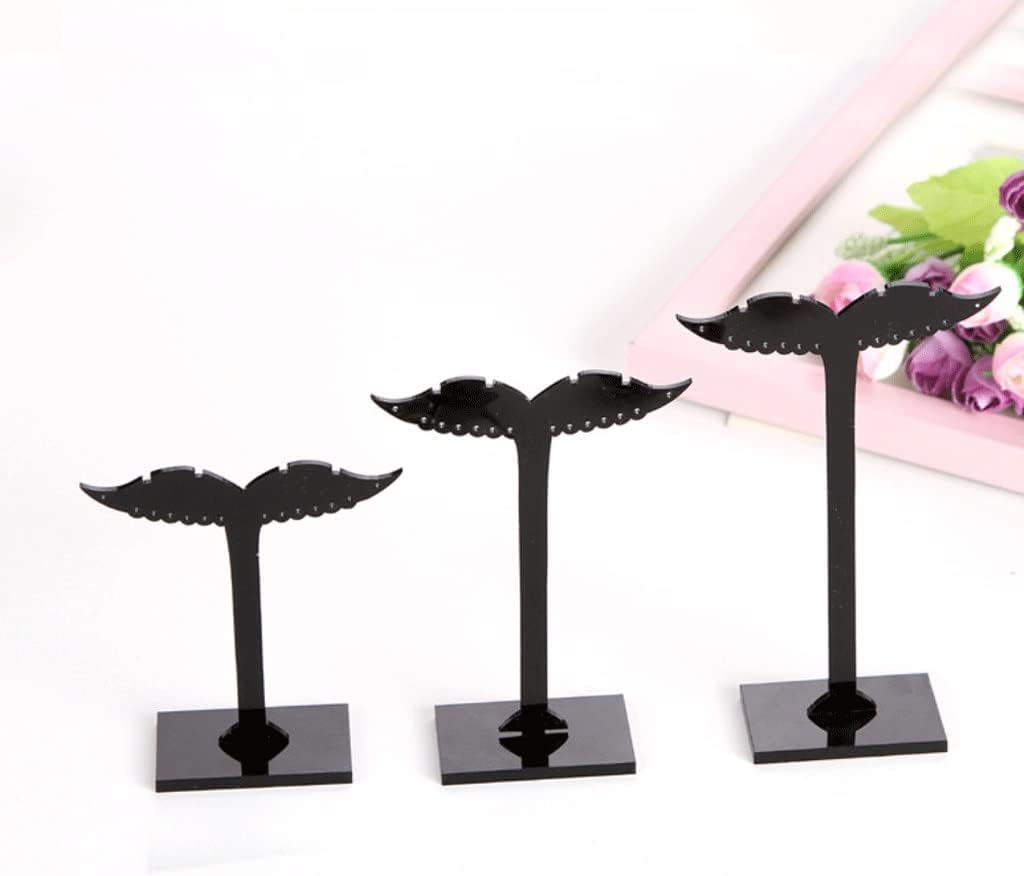 3Pcs Crotch Earring Jewelry Rack Display Stand Storage Hanger Organizer Holder Necklace Display Stand(D)
