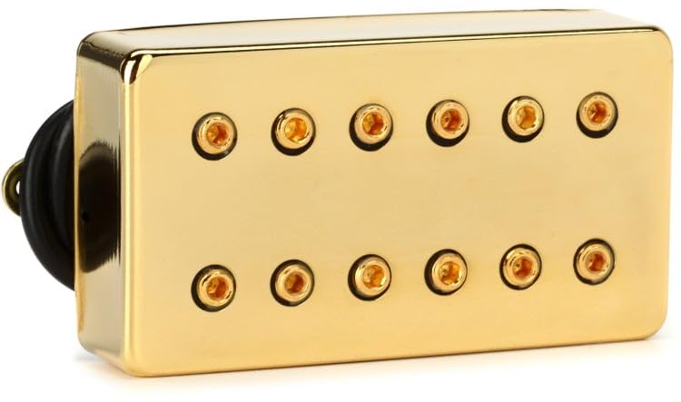 DiMarzio DP100G Super Distortion Humbucker für E-Gitarre High Output Bridge Gold