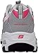 Skechers Women's D'Lites Original Lace-Up Sneaker, Grey/Pink, 9 M US