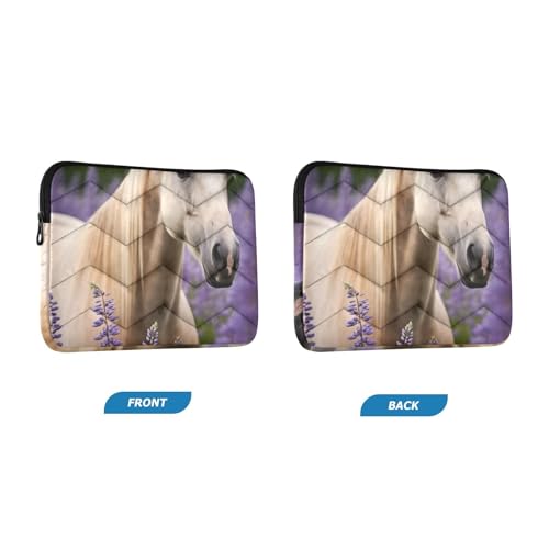 Funda para portátil 13-14 pulgadas impermeable con diseño animal miniatura 2