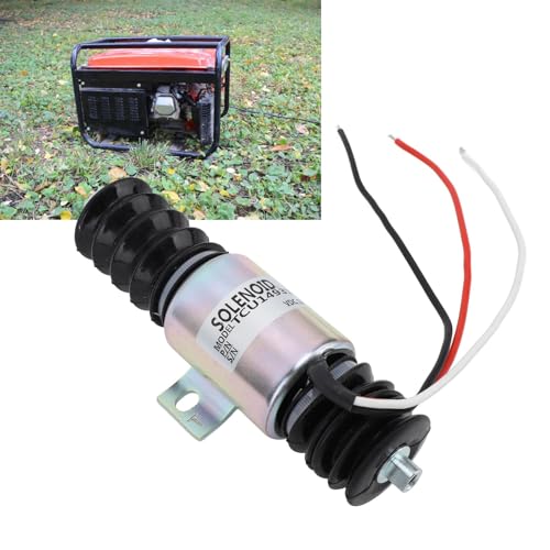 Électrovanne d'arrêt de carburant anti-interférence pour système hydraulique - 5