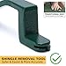 Shingle Removal Tool for Safe Roof Shingles Professional Roofing Tools and Equipment Shingle Nail Installer & Puller Pitch Hopper