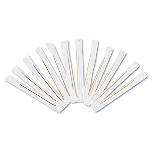 Cure-dents individuels Royal avec emballage hermétique transparent et double pointe