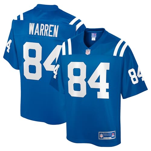 NFL PRO LINE Men's Tyler Warren Royal Indianapolis Colts Team Jersey