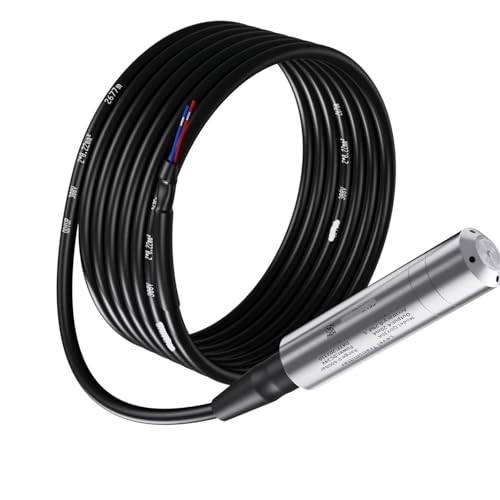 Capteur de niveau d'eau hydrostatique de haute précision 20m avec transmetteur 0-10V