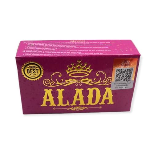 Image of ALADA Natural white Soap beauty Nourishing & Moisturizing -160g- Pack of 1 | Beauty soap for women | girls, bathing soap for women | men, Soap for girls, soap for women, imported white soap, Natural made soap for gitrls | women