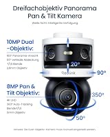 Reolink Überwachungskamera Aussen, 10MP+8MP Dreifachobjektiv, OMVI 3i WiFi – Ansicht 8