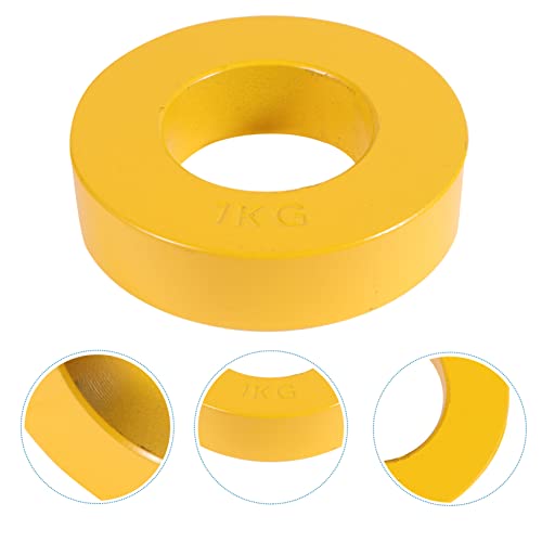 Sosoport Barra De Fitness Pesos De Barra Placas De Peso Fracionário Placa De Furo Único Placa De Ade