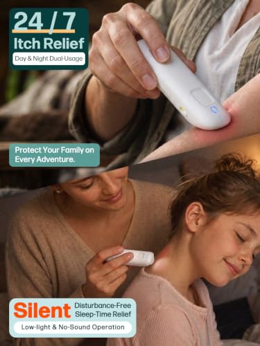 Image of Bug & Mosquito Bite Relief Device, Dual-Mode Heat & Night Light