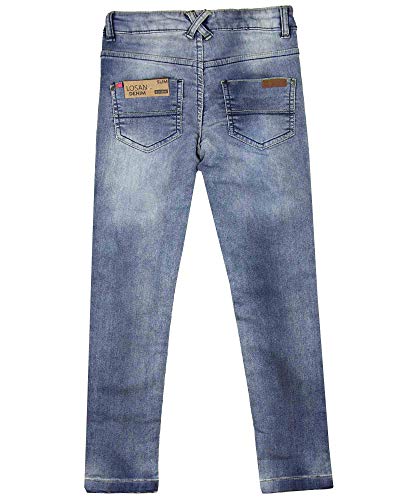 Junior Girls Jogg Jeans with Badges, Sizes 8-162