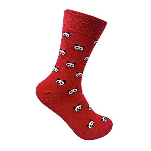 Image of Mint & Oak Printed Crew Socks For Men, Soft Cotton Calf Length Socks, Colorful Sock Gift For Men, Anti-Microbial & Odour Free, Funky Socks - Gift Box of 3