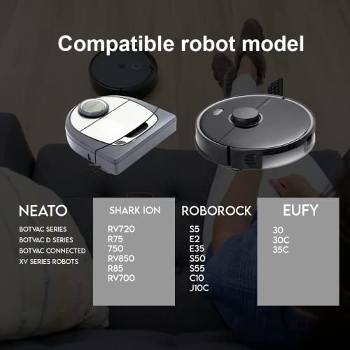 SHARK 8 Feet Roll 2 Pack (16 Total Feet) Magnetic Boundary Markers Strip Robotic Vacuum Cleaner Tape (RVBBK850)