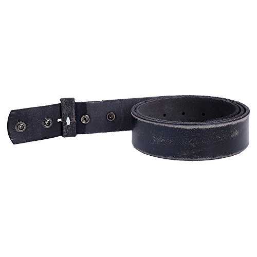 Image of Gelante Genuine Full Grain Leather Belt Strap without Belt Buckle