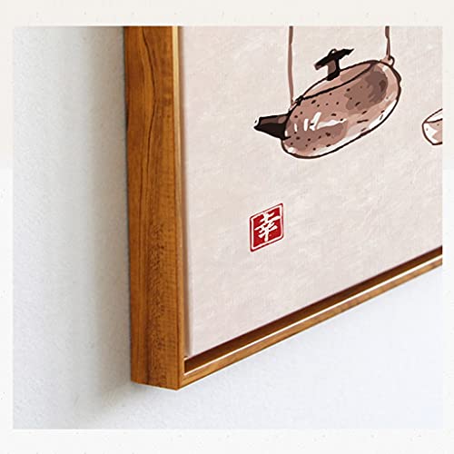 Prachtige Wanddecoratie Japanse-stijl Wall Art Canvas voor Woonkamer Plant Bloemen Wall Decor Huis Slaapkamer Modern… - Afbeelding 6