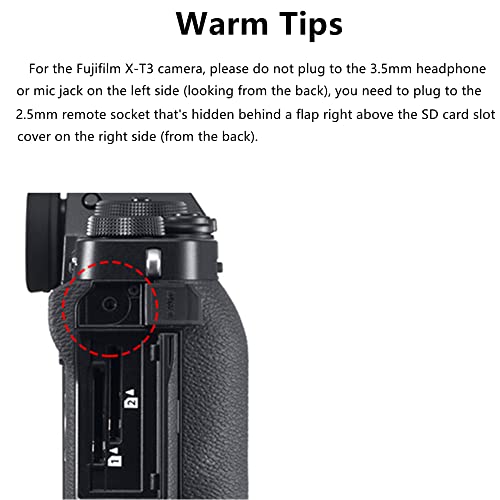 Jjc Cable Wired Shutter Release Remote Control For Fujifilm X-H2 X-H2S Xt5 Xt4 Xt3 Xt2 Xt1 X-T30 Ii Xt30 Xt20 Xt10 Xt100 Xpro3 Xpro2 Xe3 Xa10 X100V X100F Gfx100S Gfx100 Gfx50S Ii Gfx50R Replace Rr-100 #TOP6