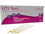 Urinary Tract Infection Urine Test Strips | UTI Tests for Women & Men | 3 Pack