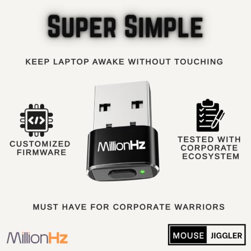 Image of Mouse Jiggler - Undetectable for Sure (USB-A only)