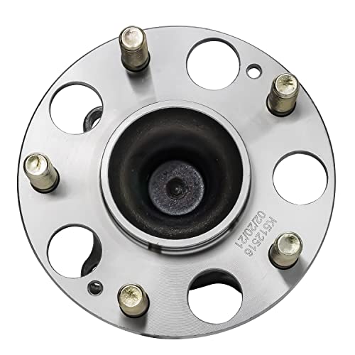 Image of Detroit Axle - 2pc Rear Wheel Bearing Hubs for 2014-2020 Honda Accord 2015 2016 2017 2018 2019 Wheel Bearing and Hubs Assembly Replacement