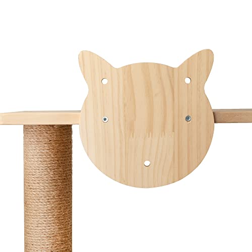 Rascador de Pared para Gatos Torre de 69 Pulgadas miniatura 7
