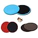 Ejercicio de Doble Cara,3Pares Fitness Discos de Deslizamient Core Sliders para Ejercicios Abdominales,Potentes y Portátiles,Discos Deslizadores de Fitness para Mujeres/Hombre en Casa o Gimnasio