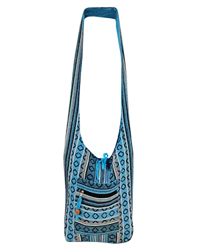 Image of SUVASANA Large Sling Shoulder Bag for Men Women Casual Comfortable Market Groceries School Books Everyday Purse Travel