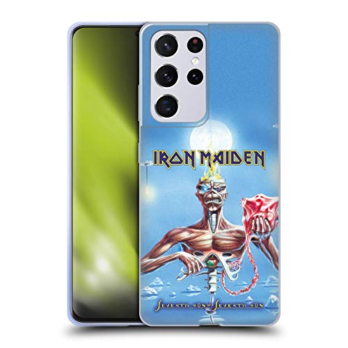 Head Case Designs Officially Licensed Iron Maiden Ssoss Album Covers Soft Gel Case Compatible With Samsung Galaxy S21 Ultra 5G #TOP2