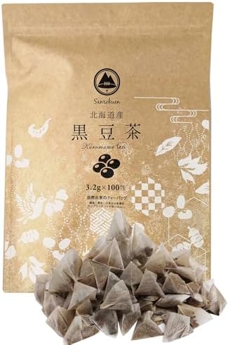 山麓園 国産 北海道 黒豆茶