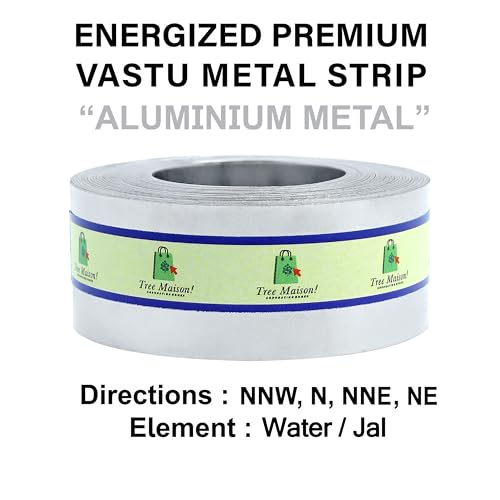 Image of Vastu Aluminium Strip | Width- 1 Inch | Thickness - 0.2mm | Length- 25 Feet Approx | Vastu Strip for Toilet Correction | Aluminium Strip for Vastu | Pack of 1