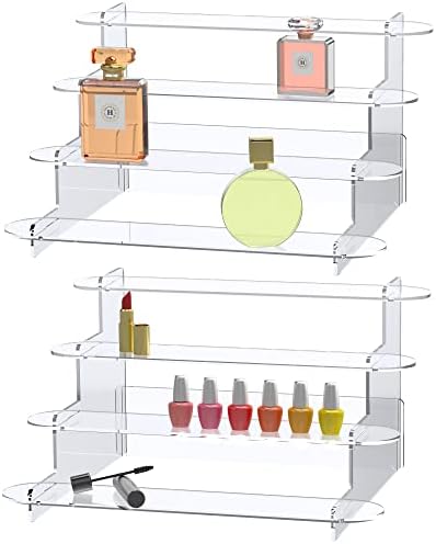 Clear Acrylic Display Stand, 3 Tier Clear Stair Shelf, Collection - View #5