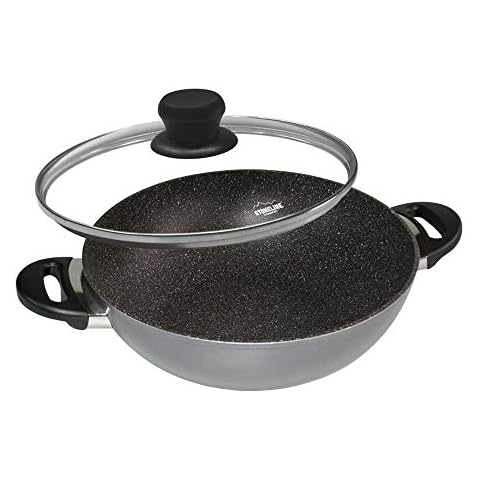 Stoneline Wok 32 cm, mit Deckel Cover