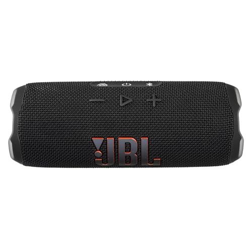 Image of JBL FLIP 7 (Black) Waterproof Portable Speaker Bundle with X-Halo Hardcase (Black)