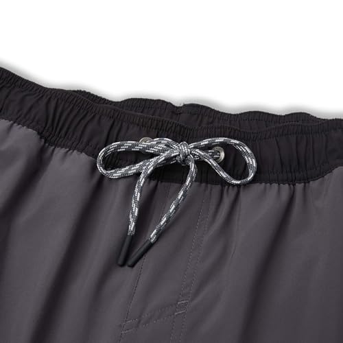 Leiday Elastic Waist Lined Shorts 17"3