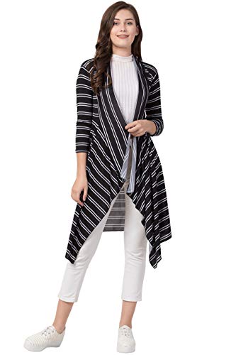 Image of FUNDAY FASHION Women Cotton Round Neck Hosiery Lycra Long Sweater