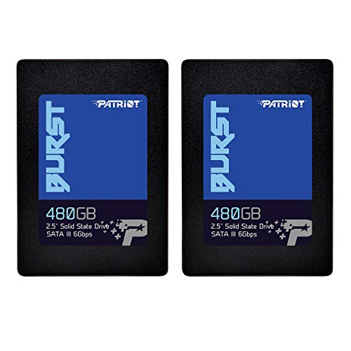 Best Deal Patriot Burst SSD 480GB SATA III Internal Solid State Drive 2.5" - Retail 2 Pack PBU480GS25SSD2 Best Deal Patriot Burst SSD 480GB SATA III Internal Solid State Drive 2.5" - Retail 2 Pack PBU480GS25SSD2
