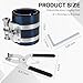 Wogomz Car Engine Piston Ring Installer Removal Kit, Piston Ring Compressor with Piston Installer Plier, 2-1/8