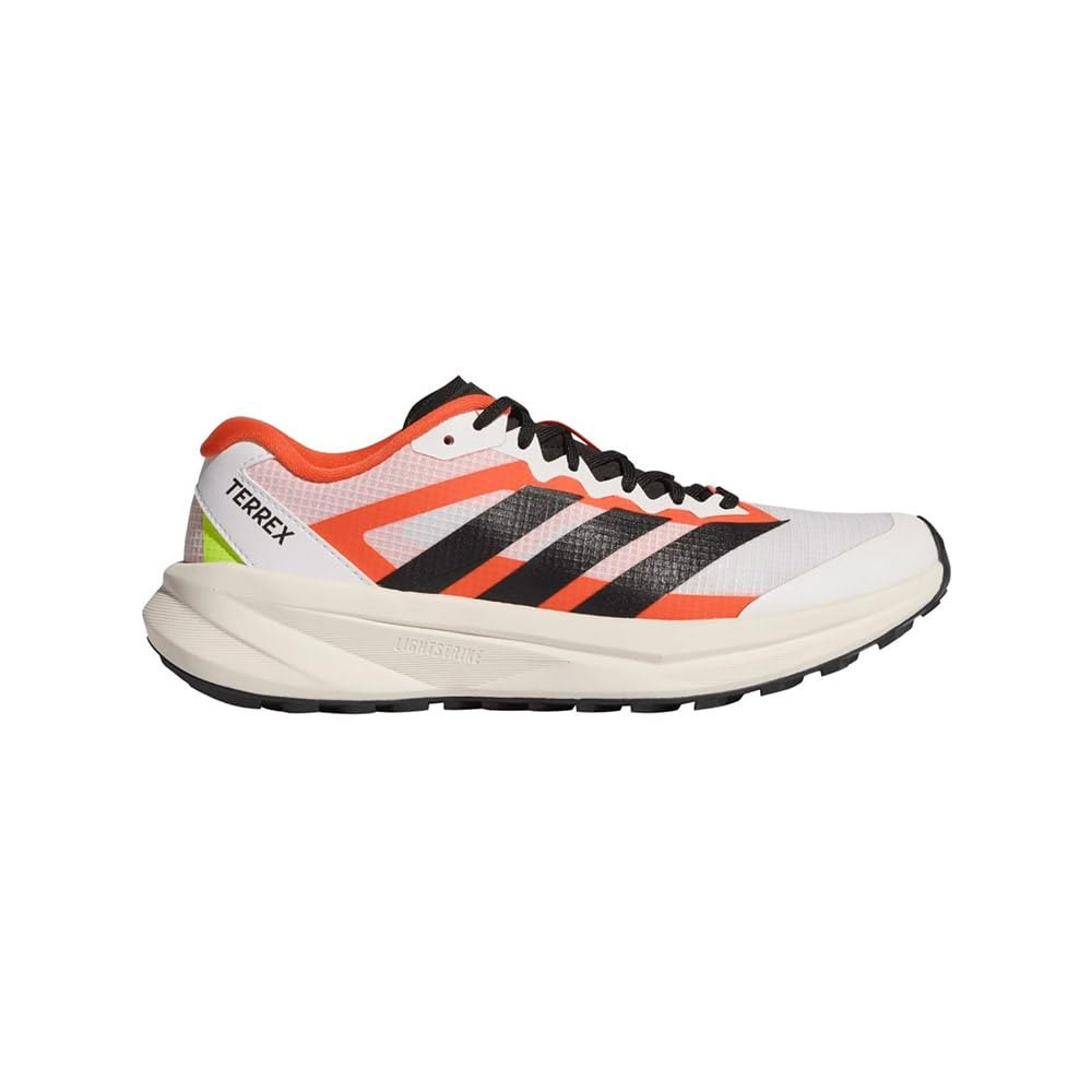 adidas Women's Terrex Agravic Lite W Shoes, FTWR White/core Black/Impact Orange, 8.5 UK