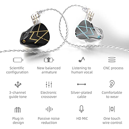 Amazon.co.jp: KZ ASX 20 BA インイヤーモニター 完全にアップグレード