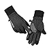 UxicRuya Kids Winter Gloves Thermal Touchscreen Lightweight Cold Weather Windproof Outdoor Cycling Gloves for Outdoor Sports Skiing, Gray, XL