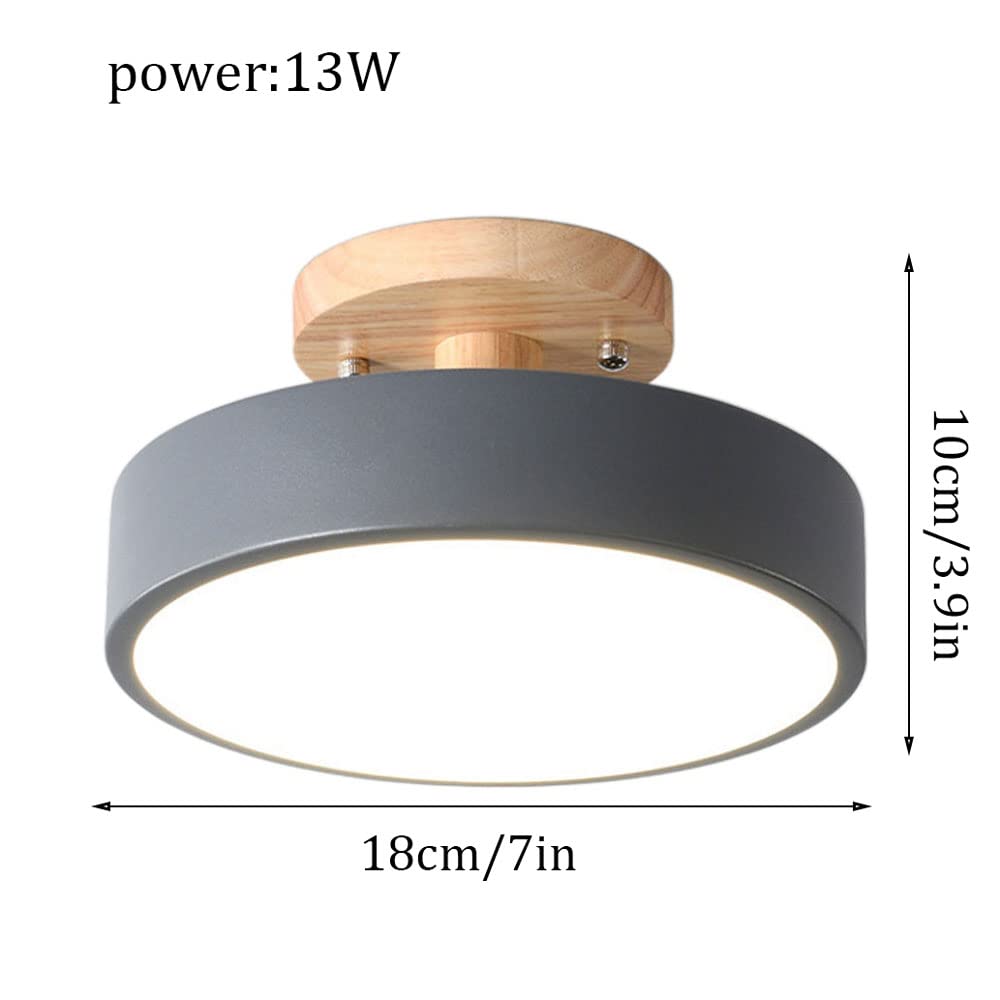 Lampa żyrandolowa, oprawa oświetleniowa, lampa z 3 regulacją temperatury barwowej, energooszczędna lampa sufitowa LED do montażu podtynkowego, lampy zdobione na korytarzu sypialni i balkonie