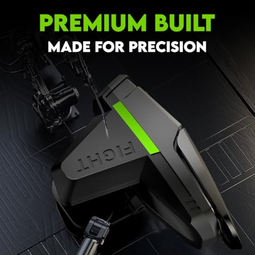 Image of SpinBot BattleMods Apex | Mobile Gaming Triggers | Zero Lag Response | 5X Faster with Capacitive Conduction | for BGMI /Free Fire Max /COD Mobile - (Black & Grey)