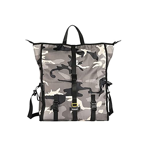 Rhinowalk 自転車 バッグ サイドバッグ リアバッグ パニアバッグ バイク サイクリング 荷台 大容量 最大25L 防水 X2001 (カモグレー)