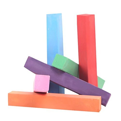 Magic Beauty Hair Chalk - Set Of 6 Color Sticks Of Temporary Nontoxic Hair Dye You Color On - No Messy Rinses Or Creams - Washes Out Completely - For Halloween, Theater, Cosplay, Going Out & More #TOP1