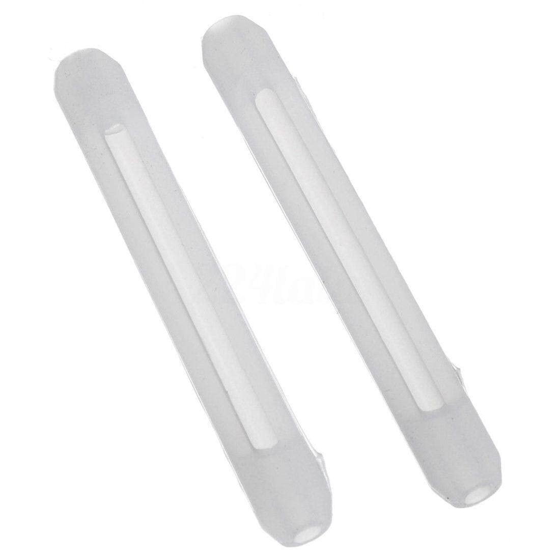 SunshadesBhavya Optic Anti-slip Eyeglass Ear Grip Silicon Ear Hook Eye glass holder Temple Tips Retainer for Glasses Sunglasses Frame - Transparent - 1 Pair