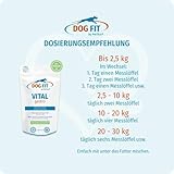 DOG FIT by PreThis® VITAL Gastro | Für eine harmonische Verdauung beim Hund | Mit Topinambur, Ashwagandha & Neem – inspiriert von der Ayurveda | Vegan, ohne Zusätze | 80 g