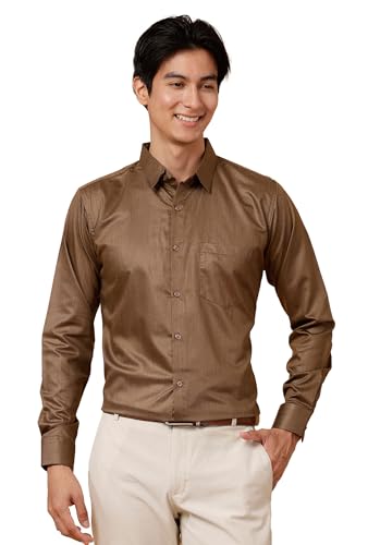 Majestic Man Men Slim Fit Bamboo Silk Club Wear Formal Shirt