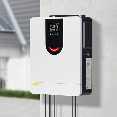 Inversor solar híbrido de 12 V, 24 V, 220 V, controlador de carga solar de onda sinusoidal pura para baterías de plomo-ácido y litio